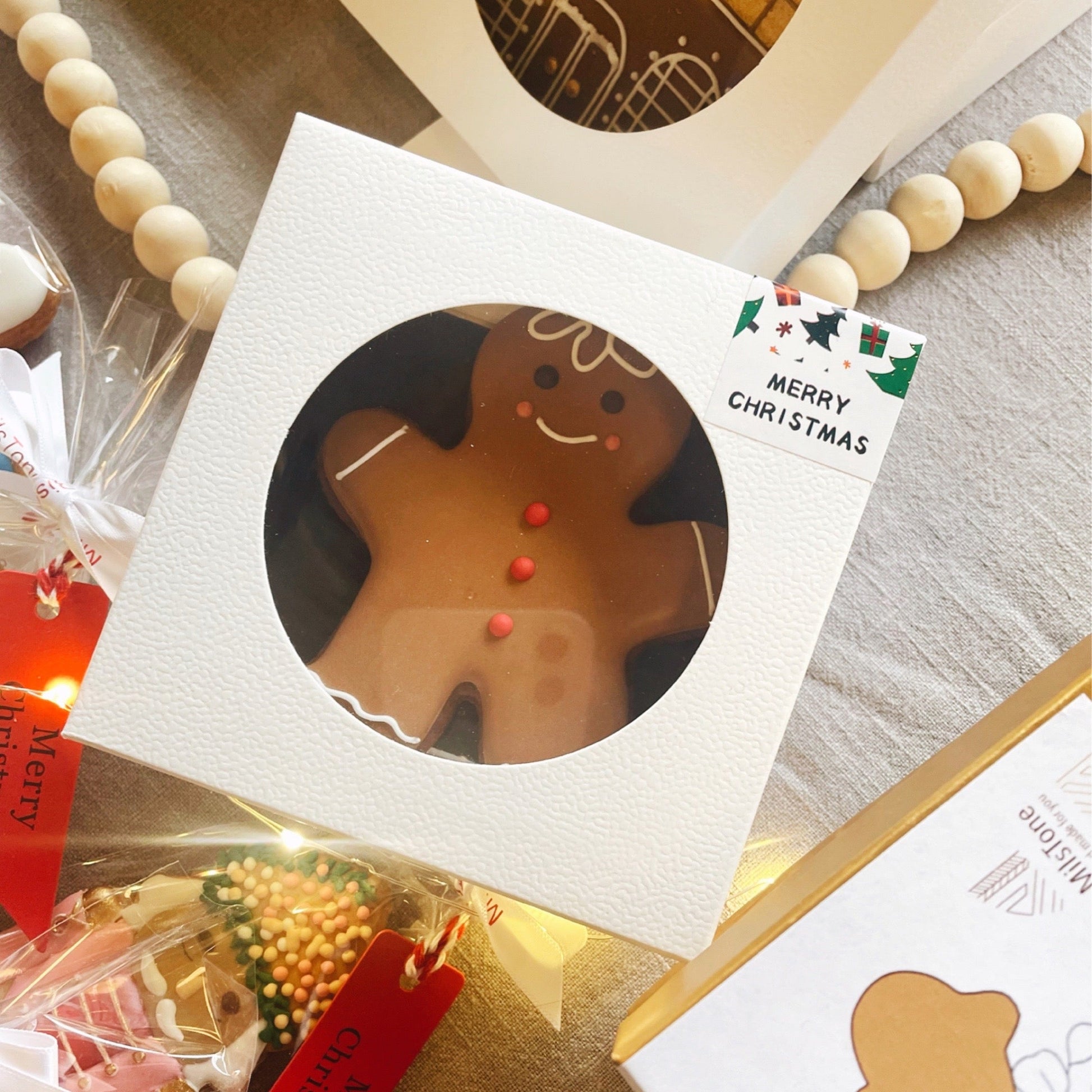 Gingerbread Man MilsTone Biscuits