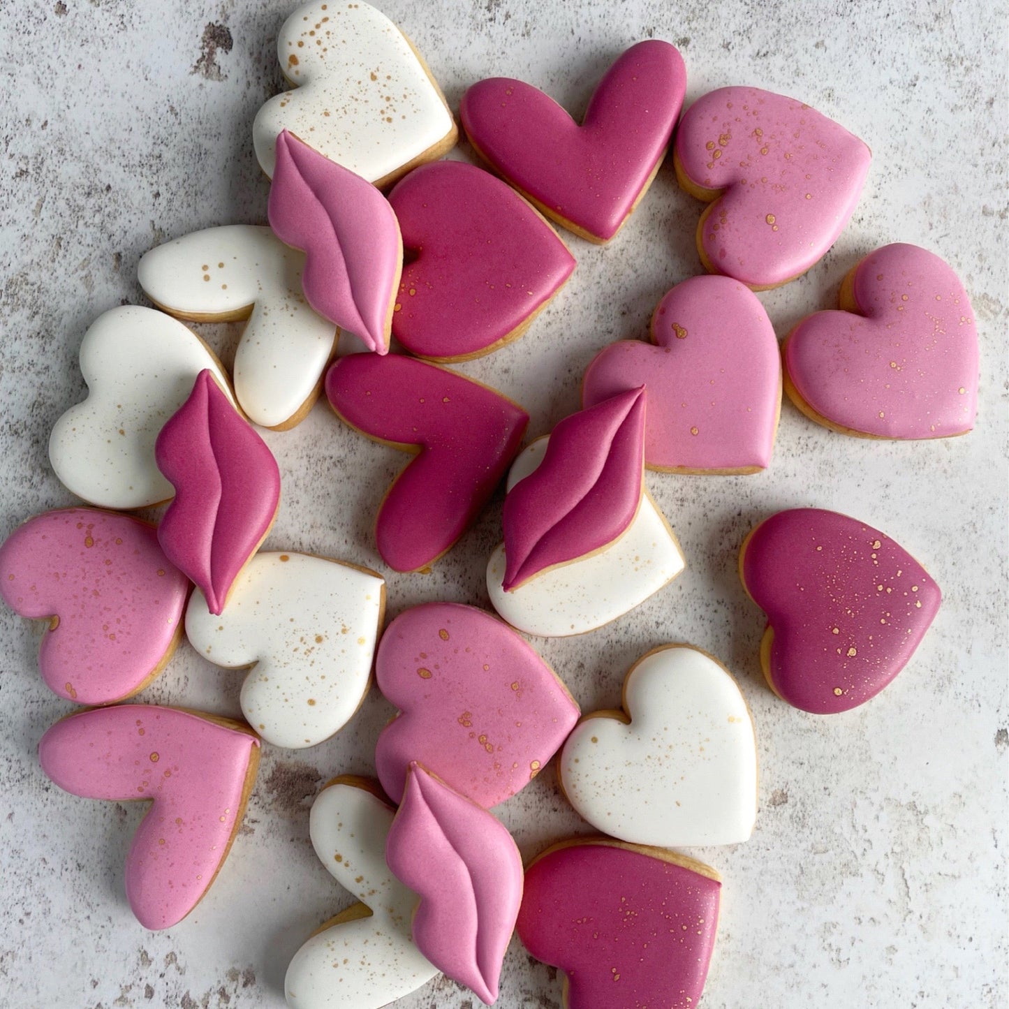 Mini Hearts Biscuits MilsTone Biscuits