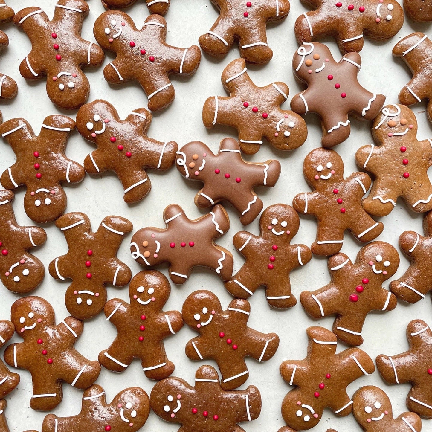Gingerbread Men MilsTone Biscuits