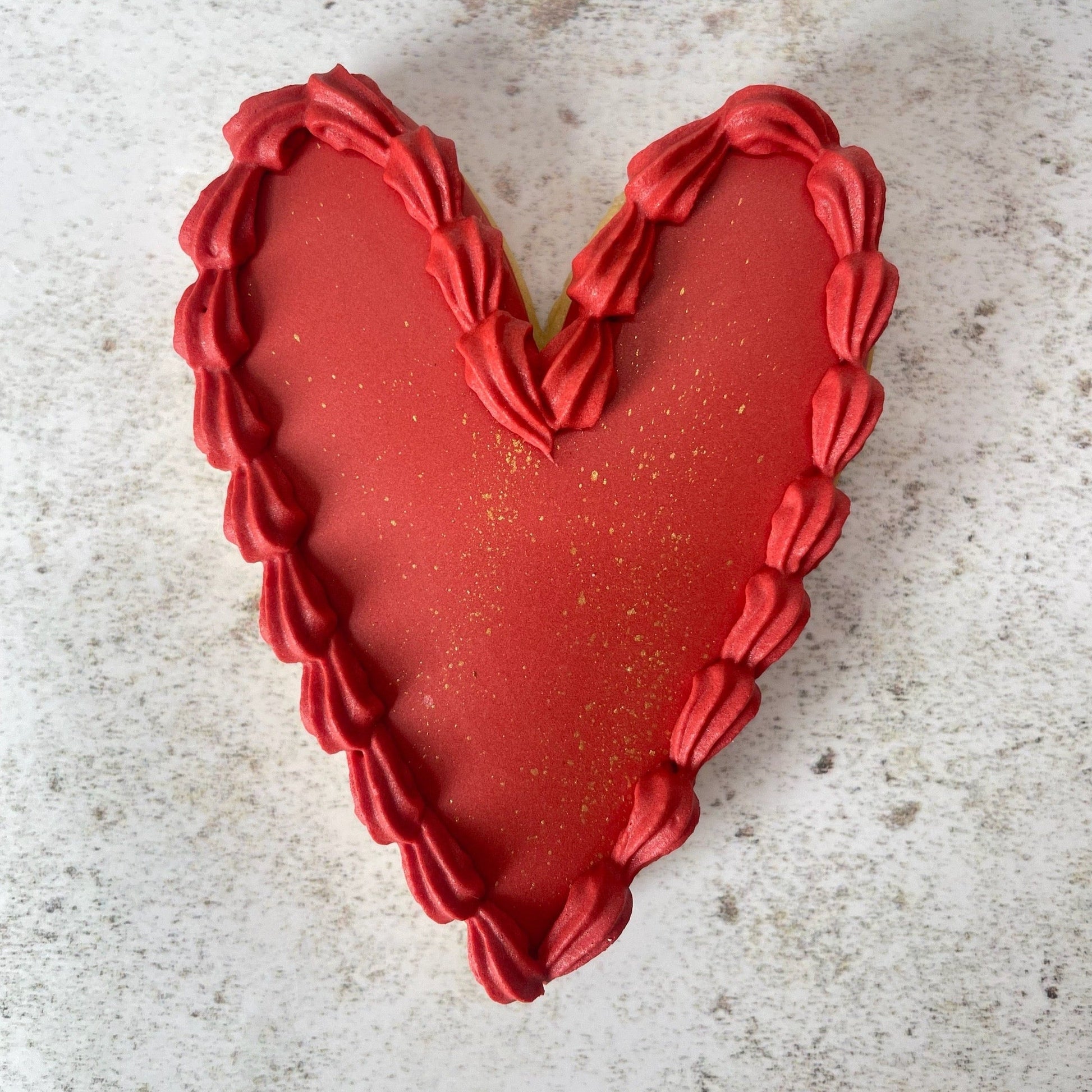 Happy Birthday, Cherries, Heart Biscuits individual MilsTone Biscuits