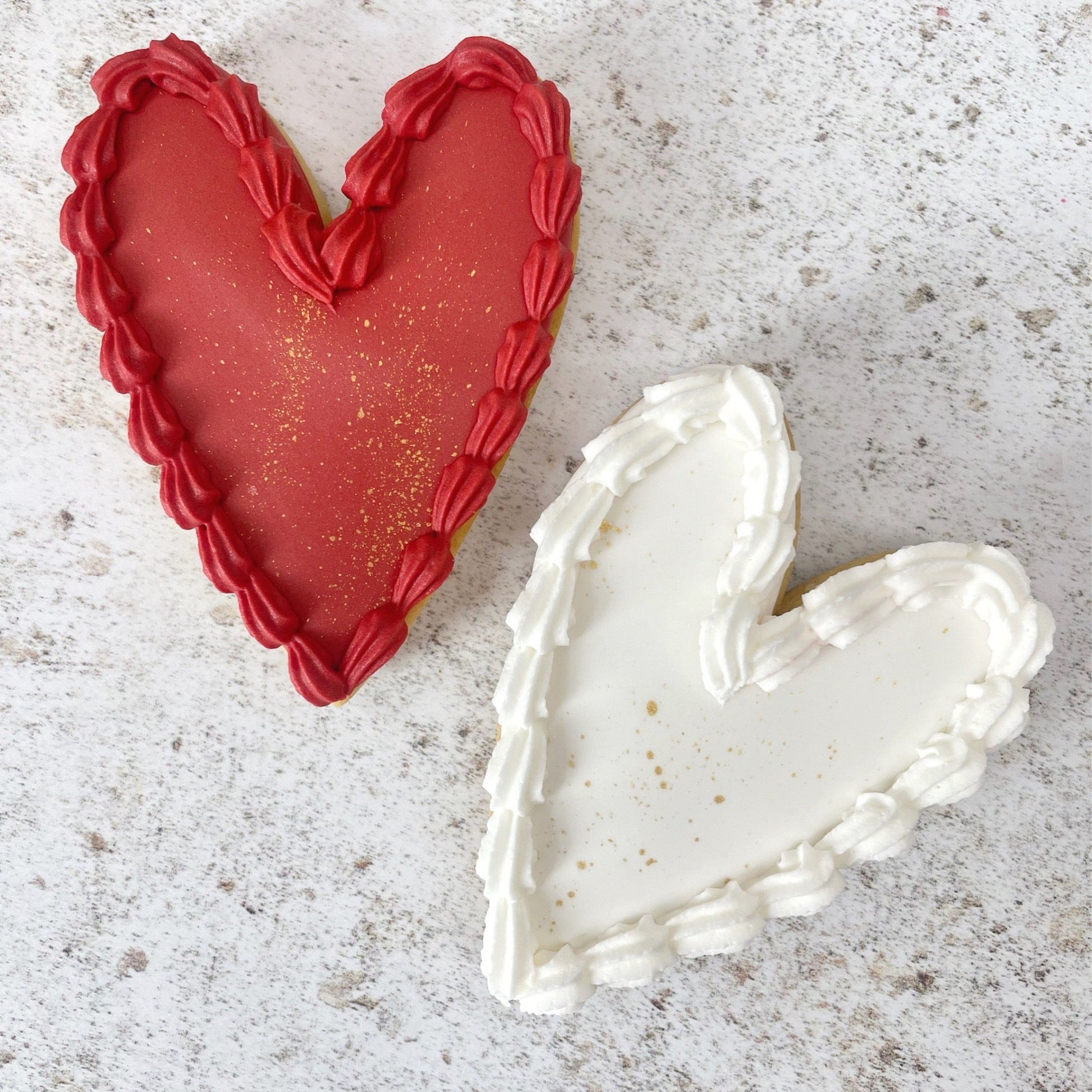 Happy Birthday, Cherries, Heart Biscuits individual MilsTone Biscuits