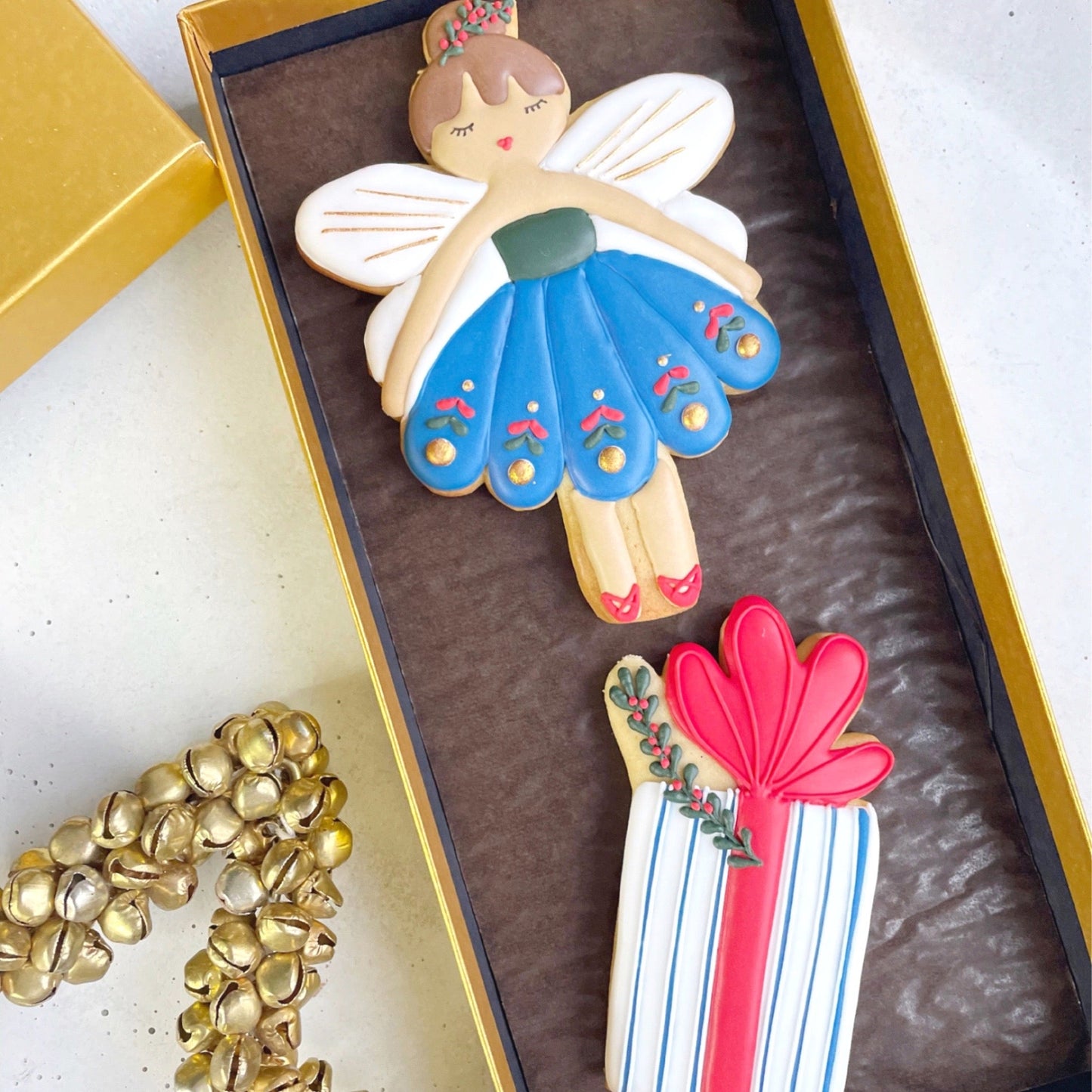 Christmas Fairy & Nutcracker MilsTone Biscuits