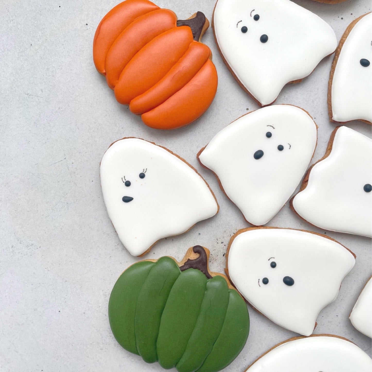 Halloween Ghosts Themed biscuits