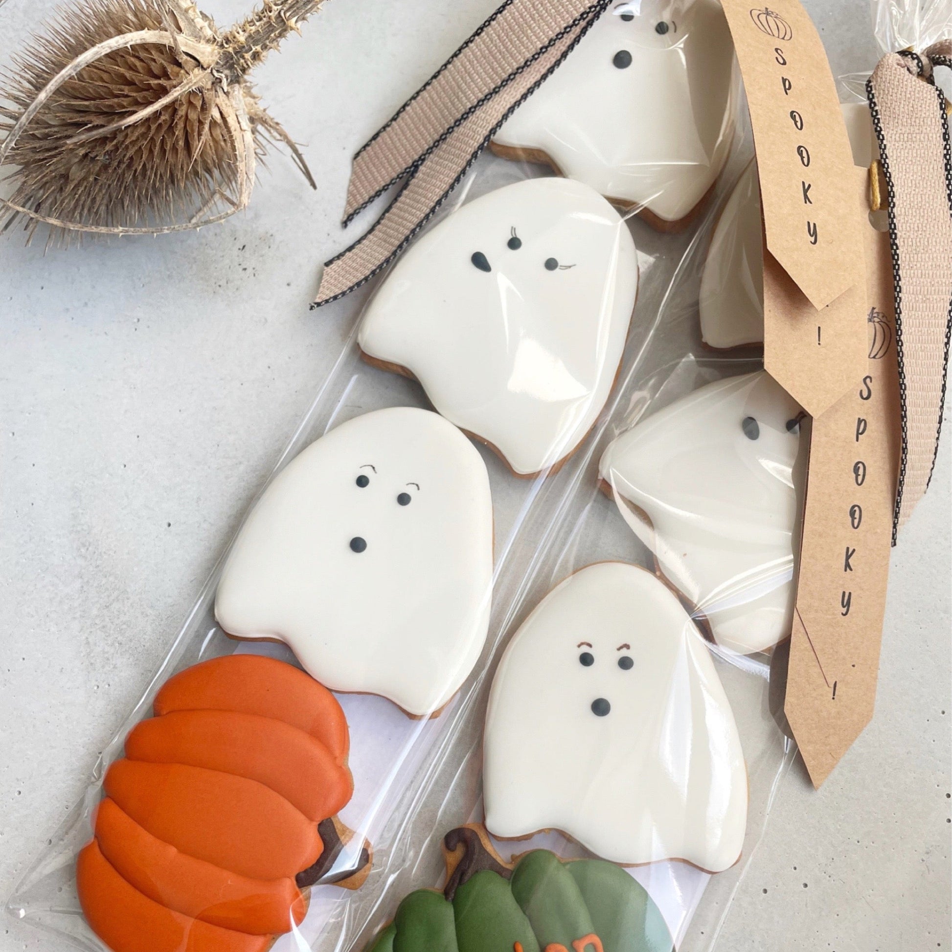 Halloween Ghosts Themed biscuits