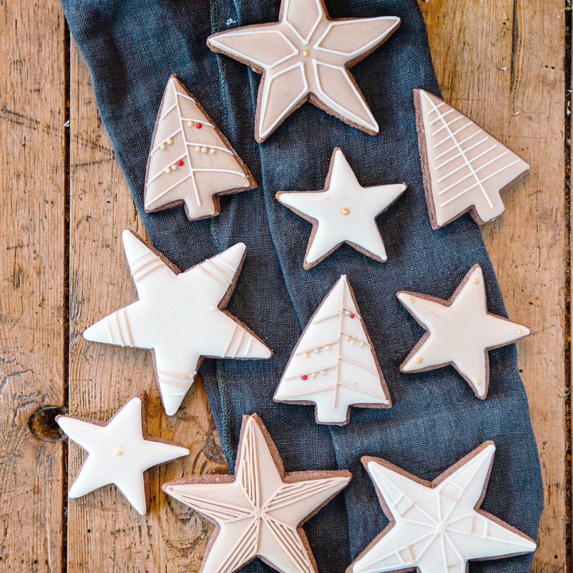 Christmas Stars MilsTone Biscuits