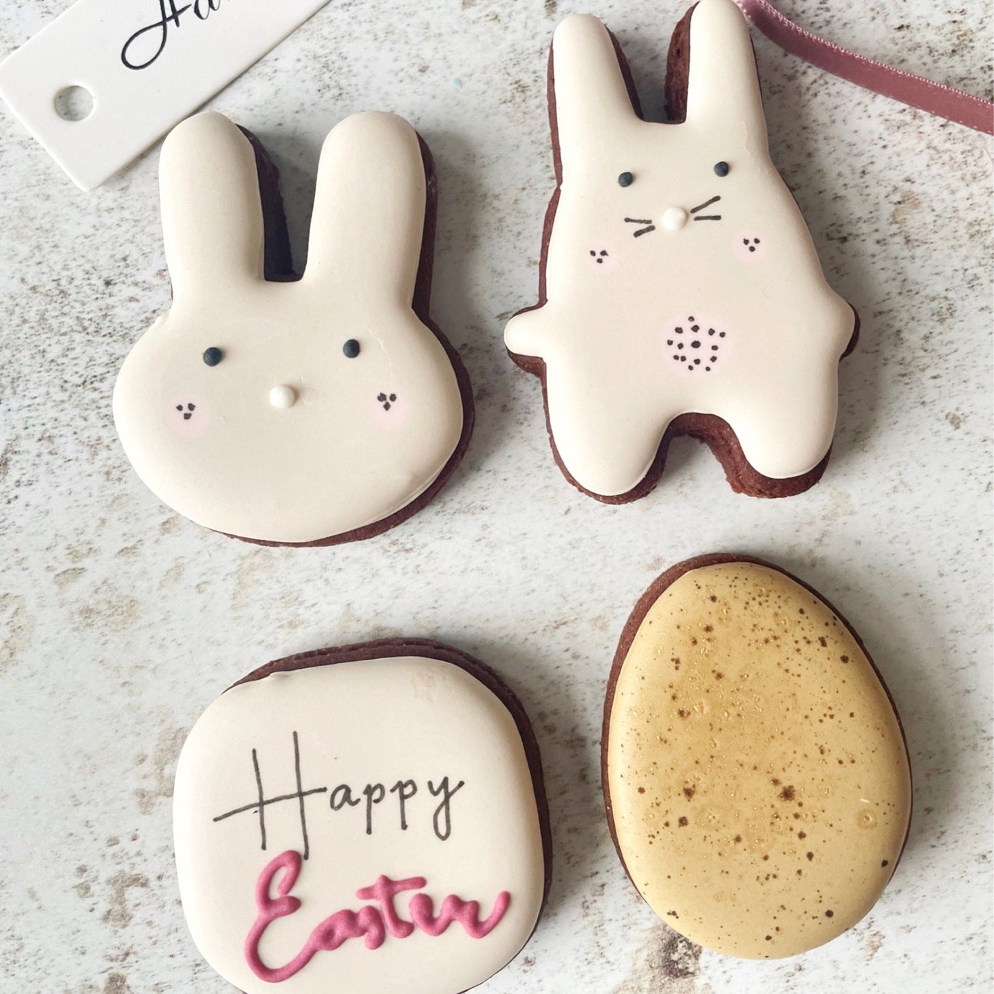 Mini Bunnies & Easter Egg Biscuits MilsTone Biscuits