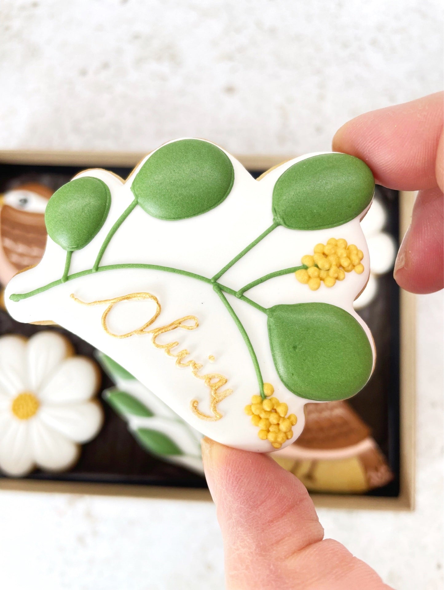 Birds & Spring Blooms Biscuits MilsTone Biscuits