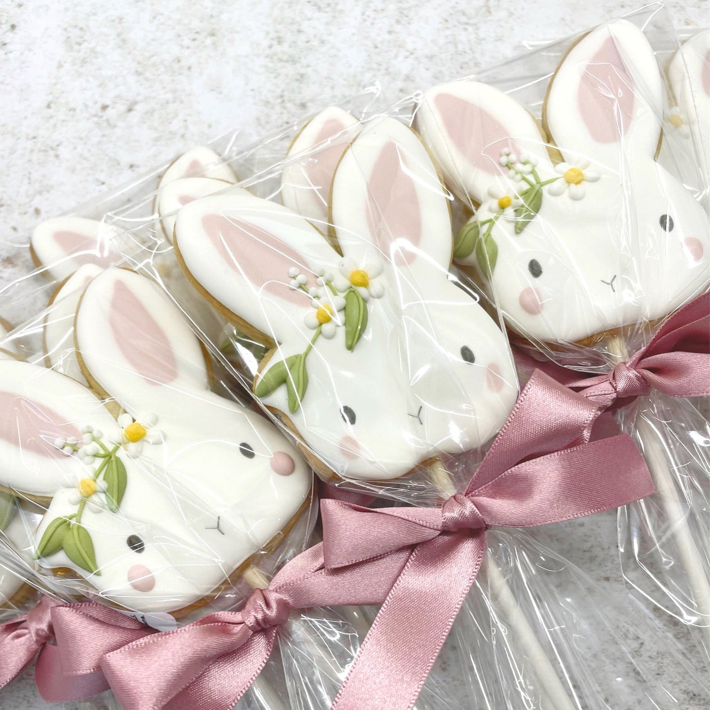 Easter Bunny Lolly Biscuit MilsTone Biscuits