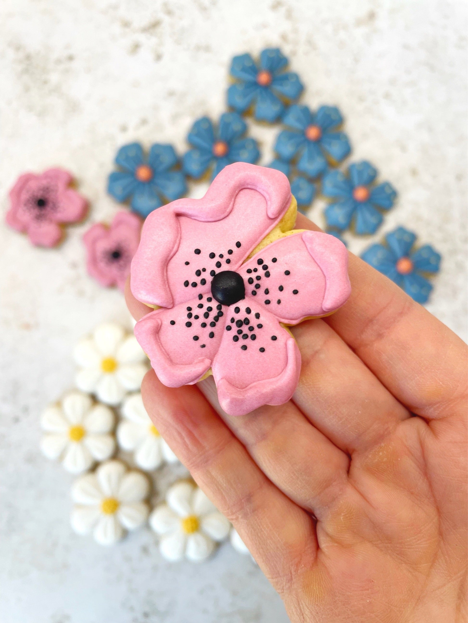 Mini Blossom Flower Biscuits MilsTone Biscuits