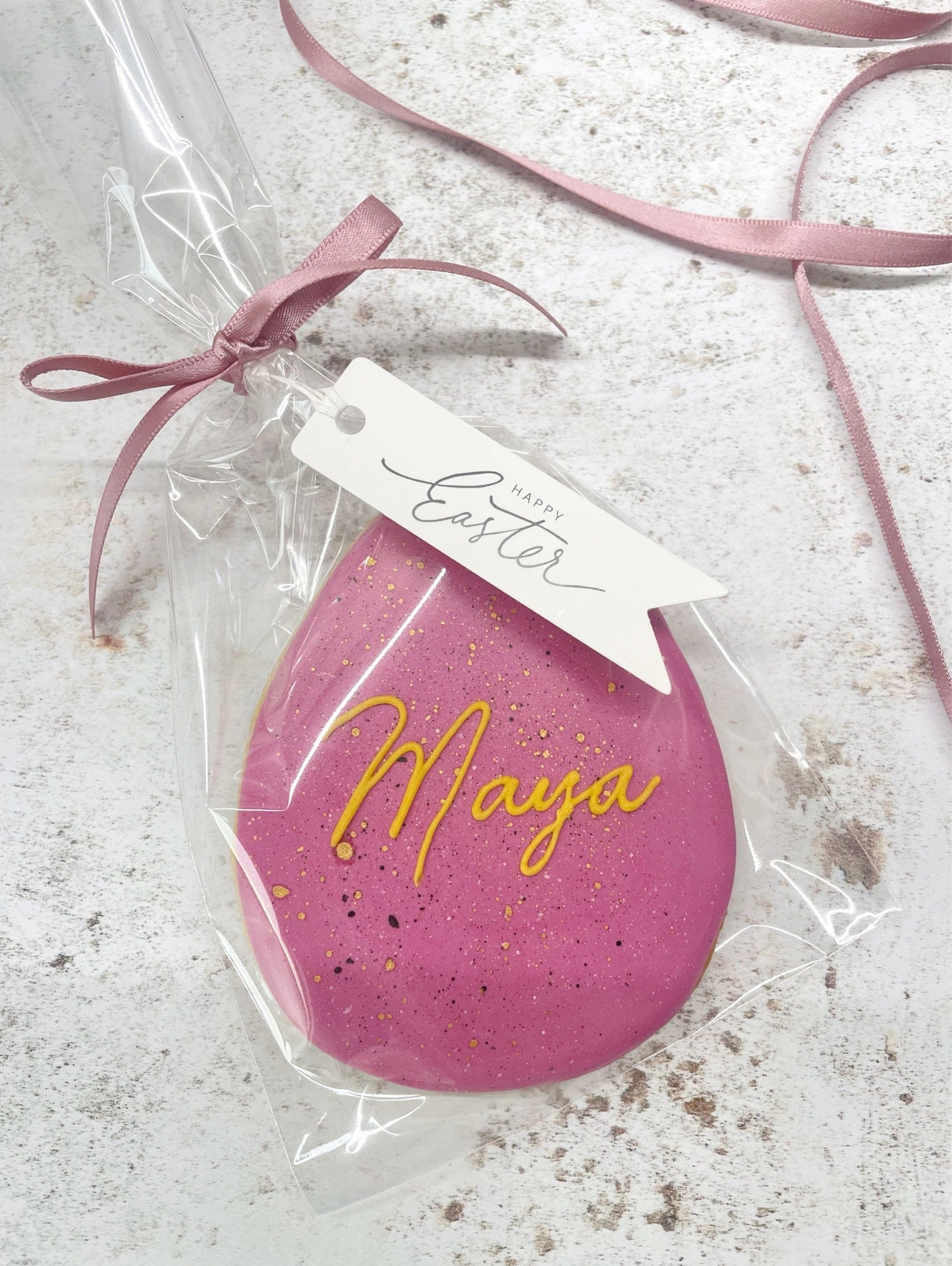 Personalised Easter Egg Biscuits MilsTone Biscuits