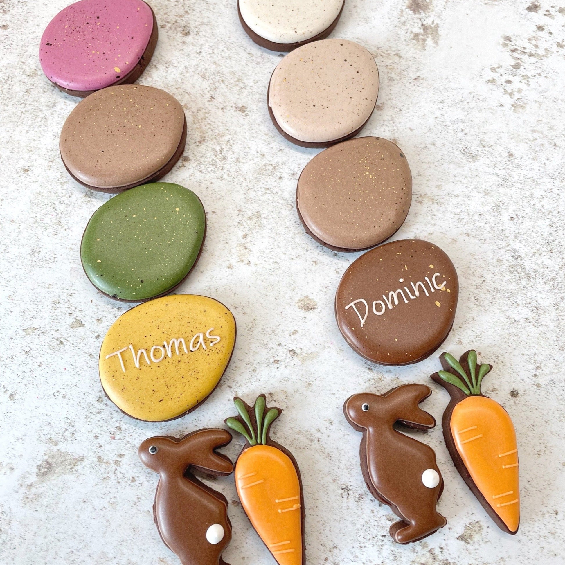 Easter Egg & Bunny Biscuits MilsTone Biscuits