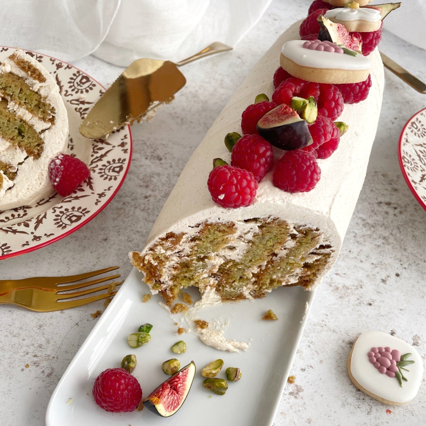 Celebrational Biscuit Cake
