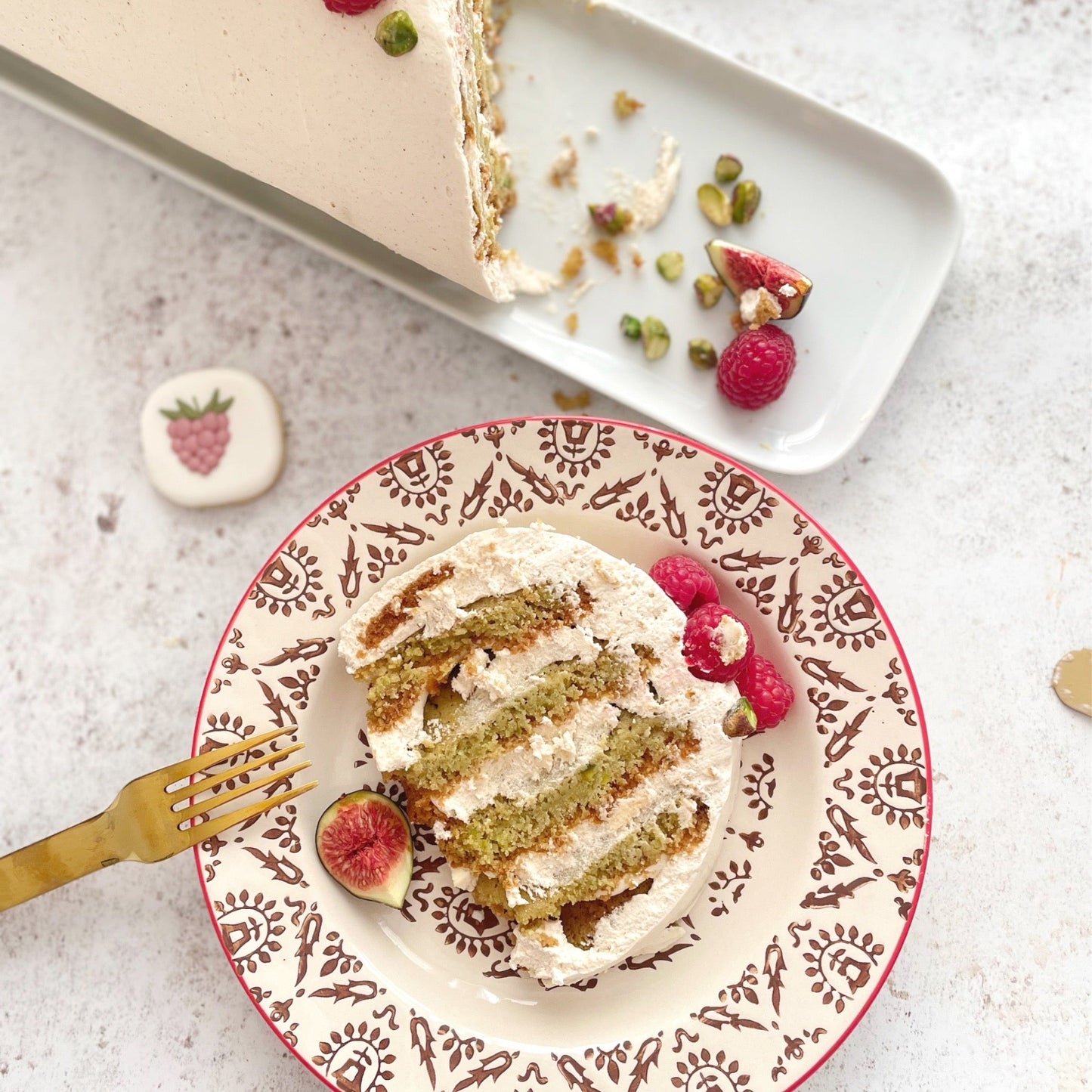 Celebrational Biscuit Cake