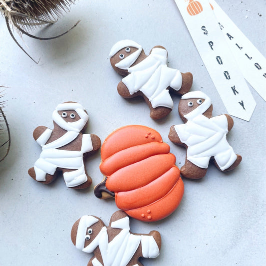 Halloween Mummy MilsTone Biscuits