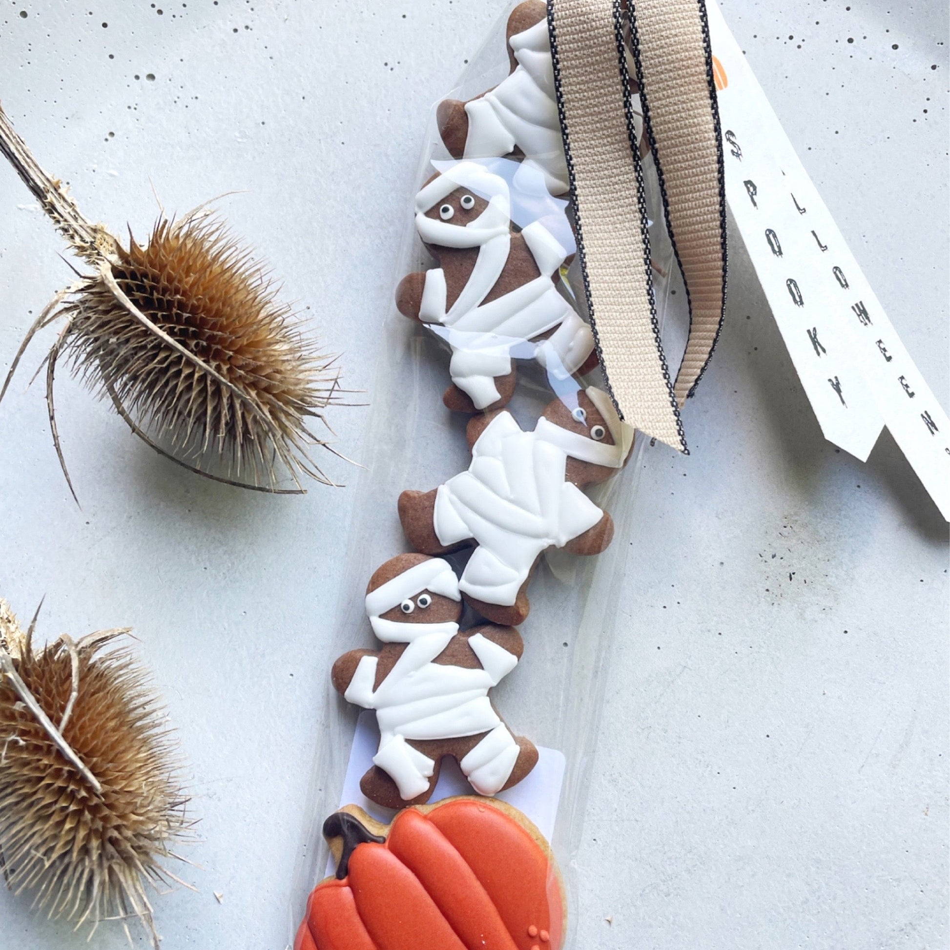 Halloween Mummy MilsTone Biscuits