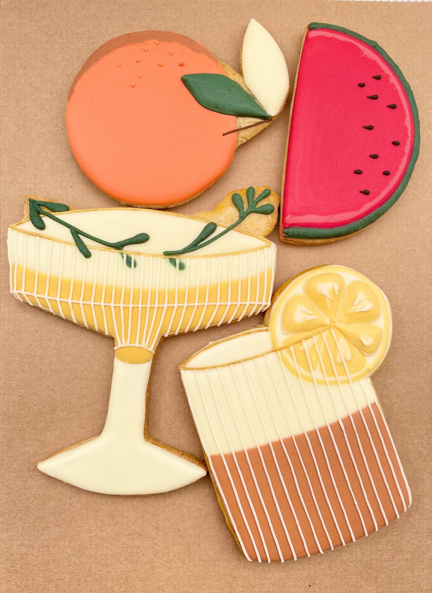 Summer / Cocktails MilsTone Biscuits