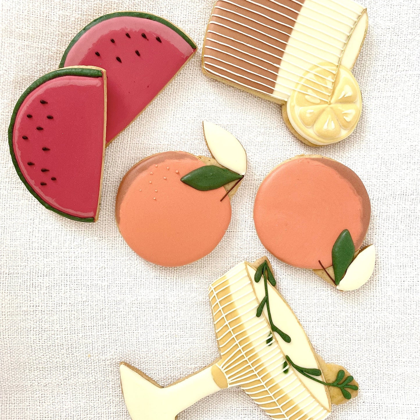 Summer / Cocktails MilsTone Biscuits