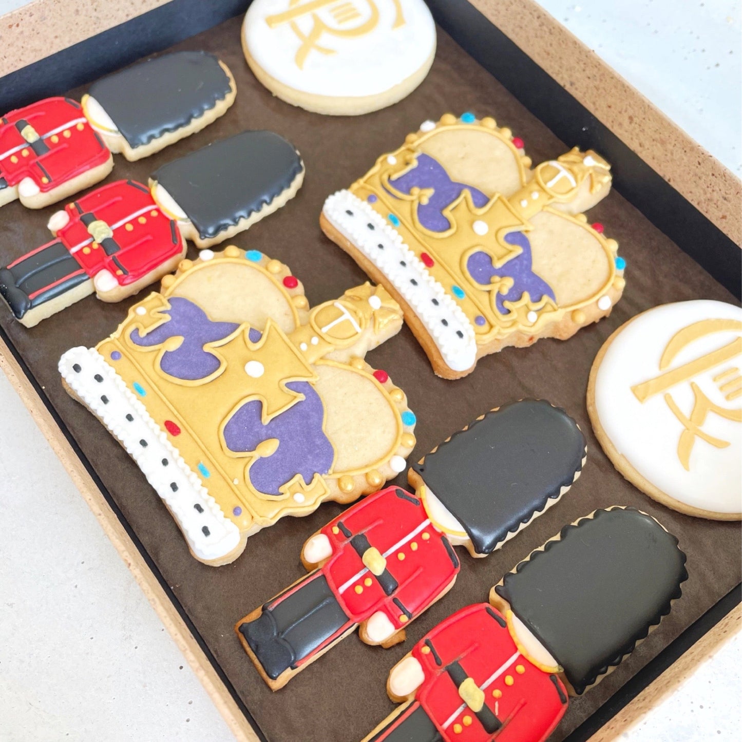 Coronation iced Biscuits
