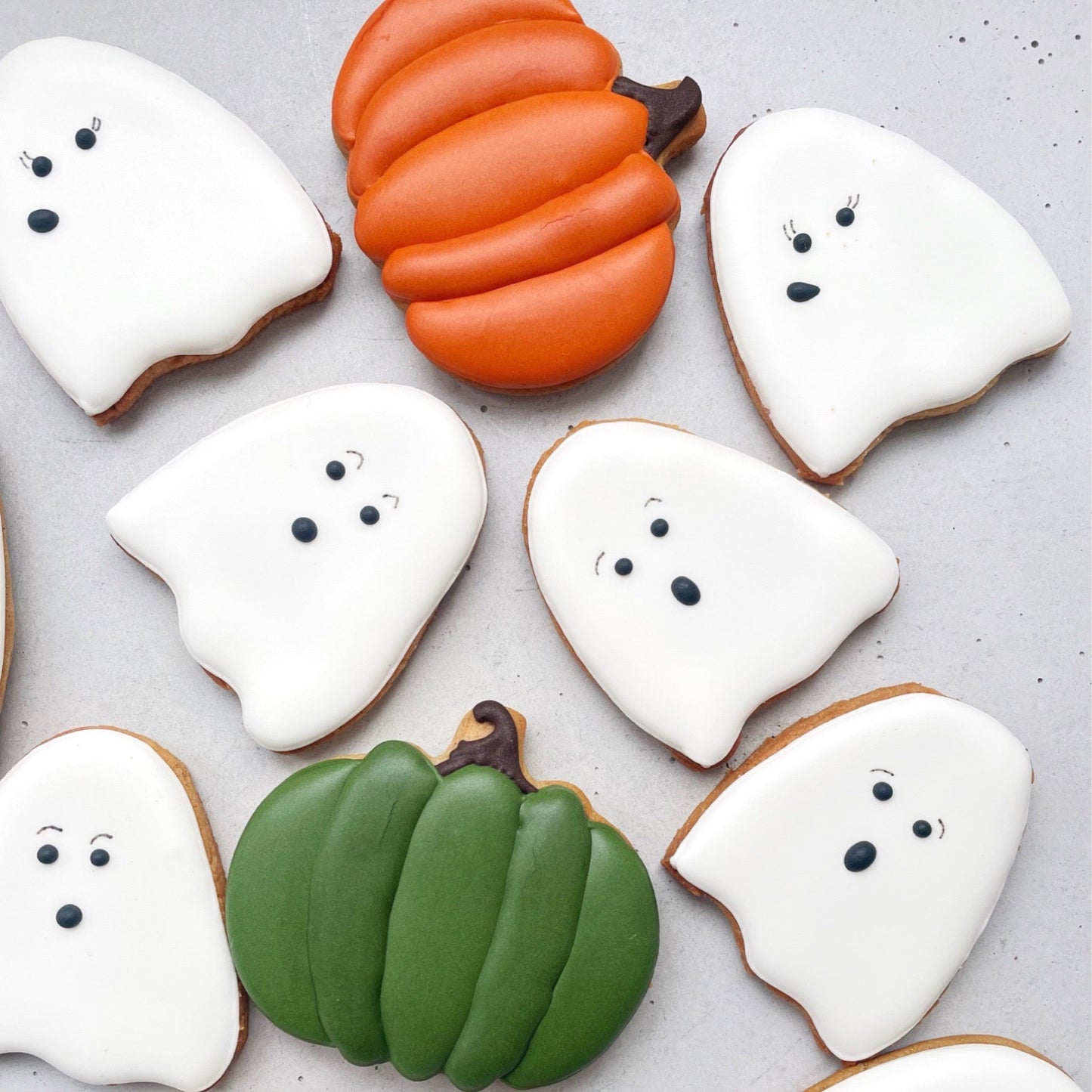 Halloween Ghosts Themed biscuits
