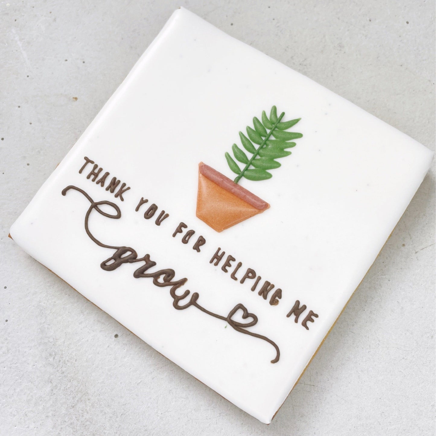 Thank You Teacher MilsTone Biscuits