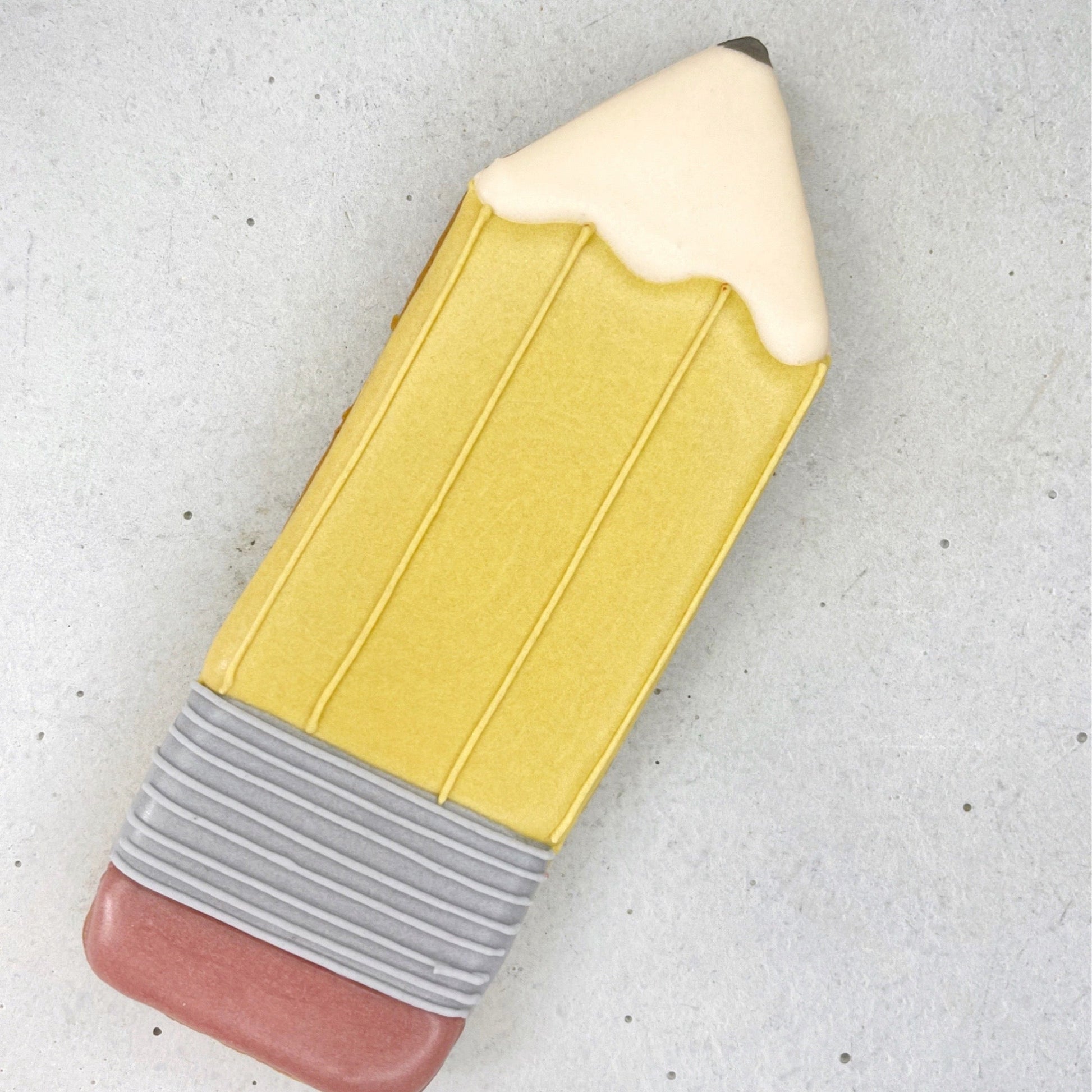 Thank You Teacher Biscuits hand decorated