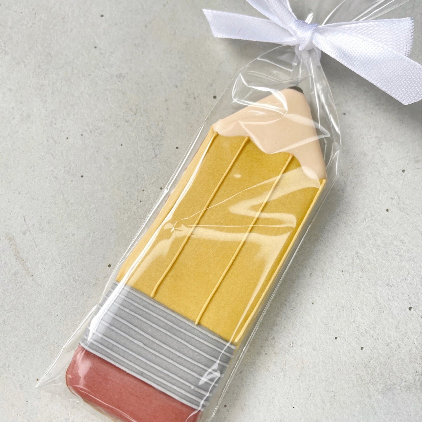 Thank You Teacher Biscuits hand decorated