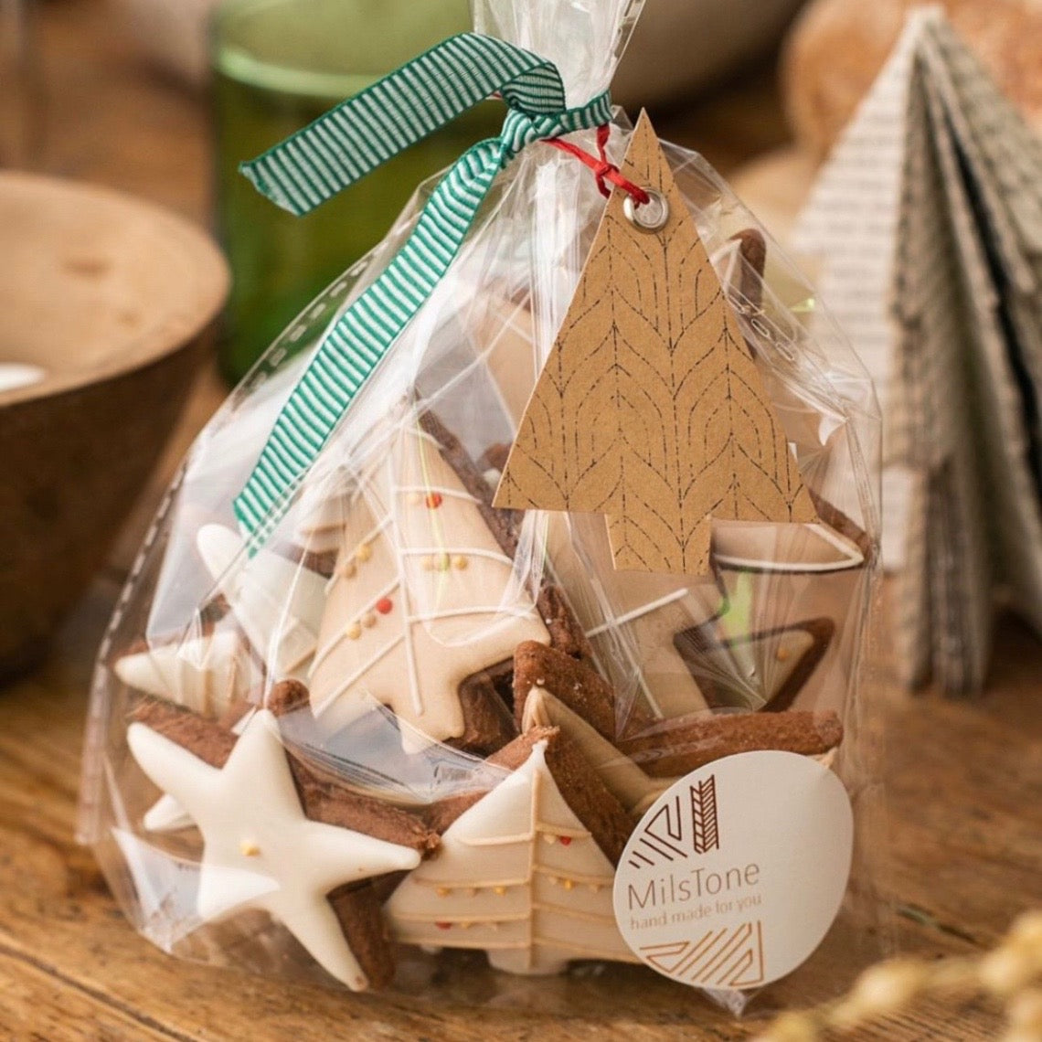 Christmas Stars MilsTone Biscuits