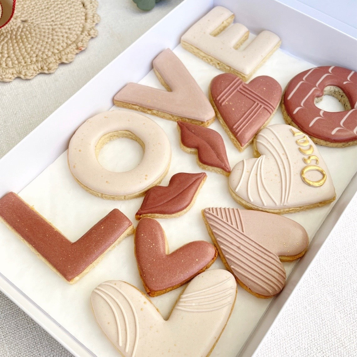 Valentine's Day, Love MilsTone Biscuits