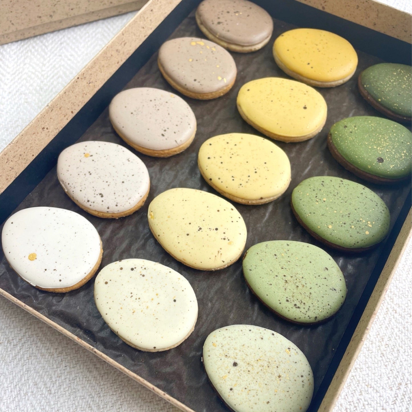 Speckled Easter Eggs Biscuits MilsTone Biscuits