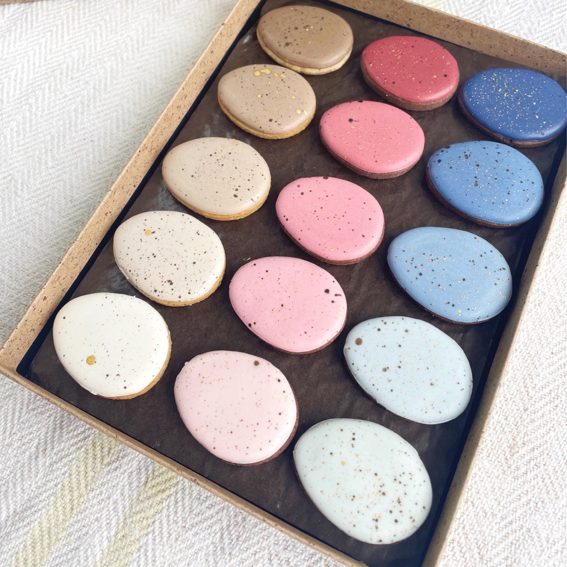 Speckled Easter Eggs Biscuits MilsTone Biscuits