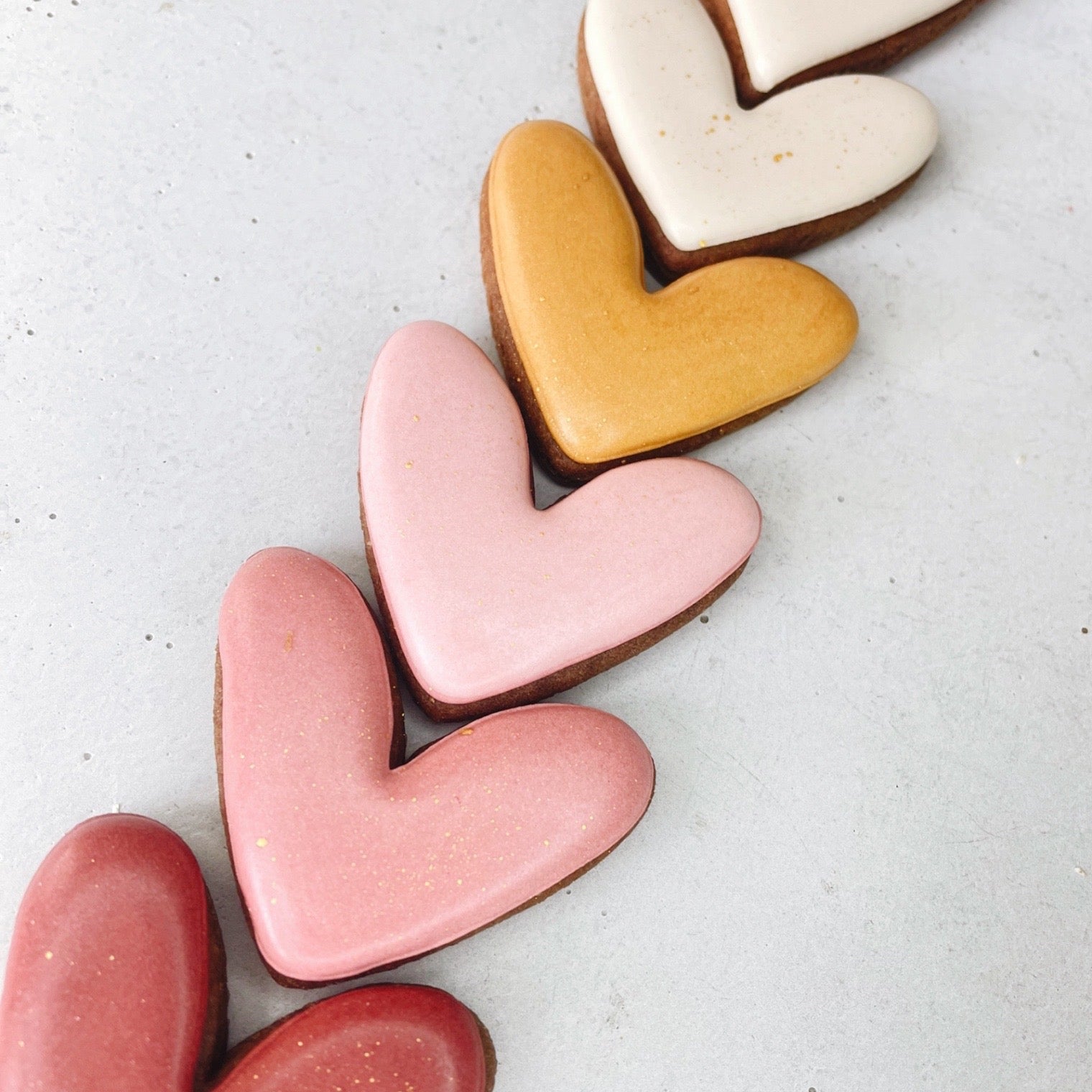 Heart Iced Biscuits MilsTone Biscuits