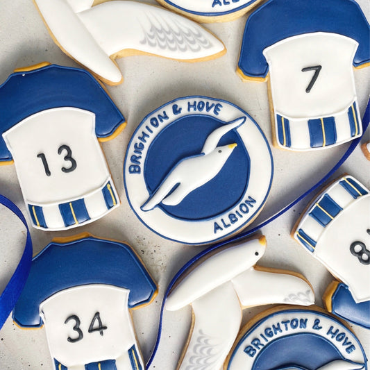 Football Themed Biscuits iced Biscuits