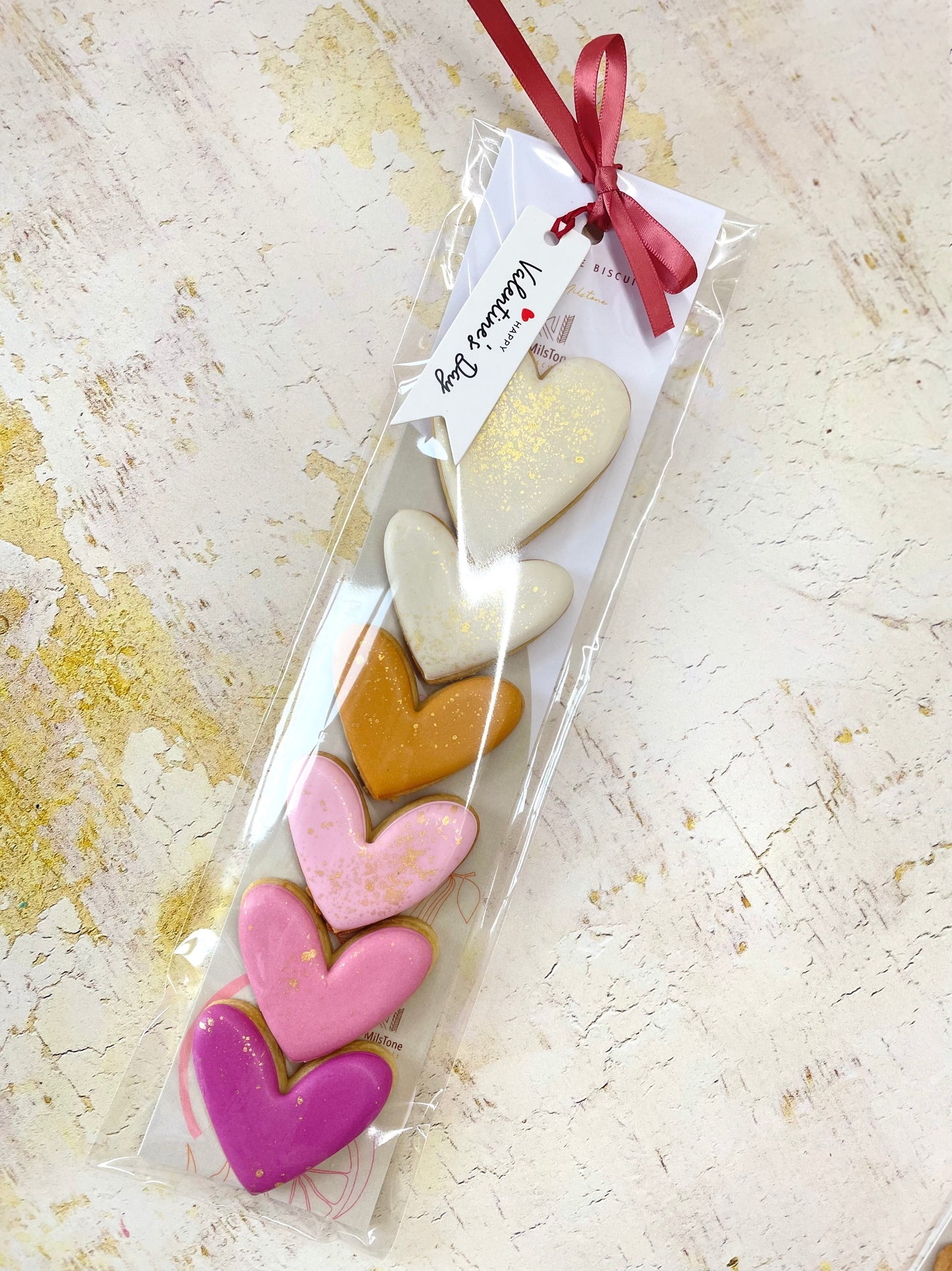 Heart Iced Biscuits MilsTone Biscuits
