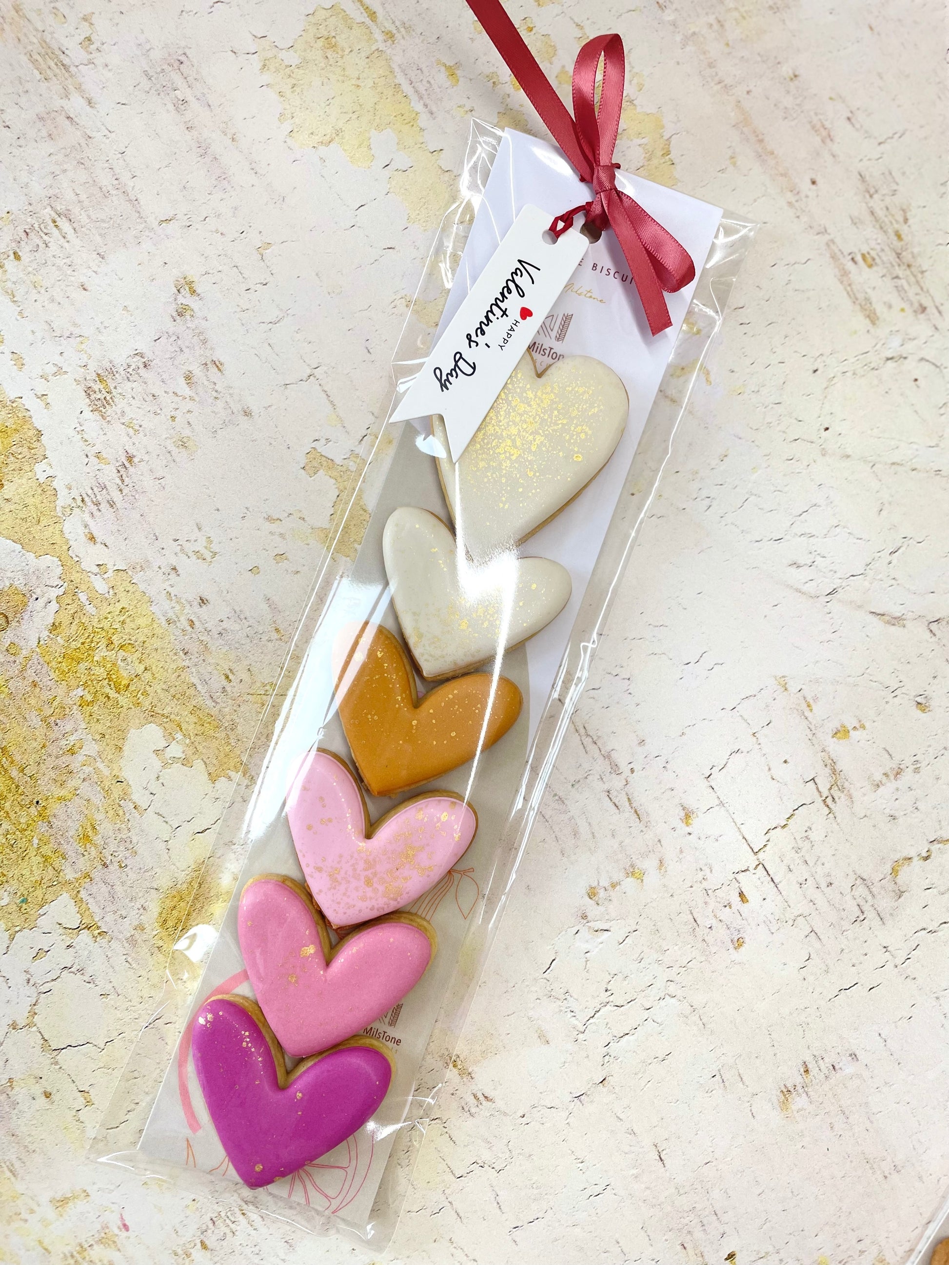 Heart Iced Biscuits MilsTone Biscuits
