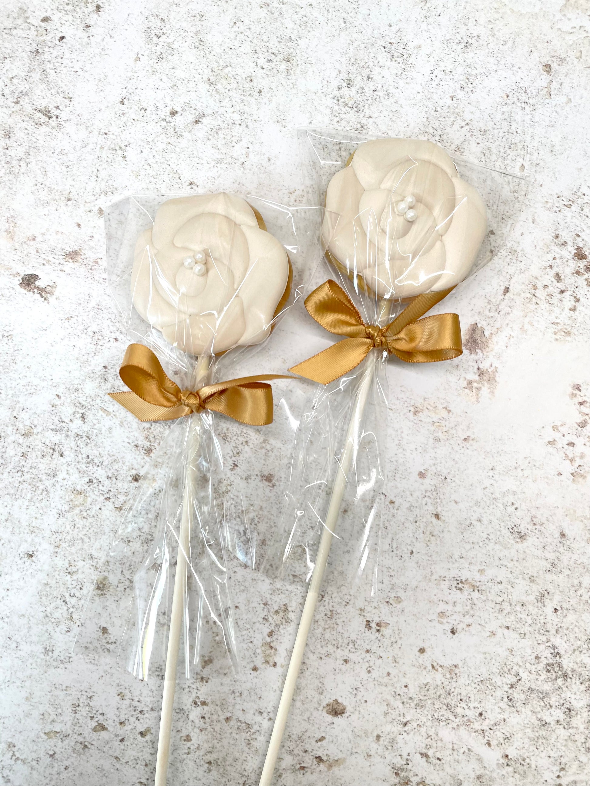Flowers biscuits (on sticks) MilsTone Biscuits