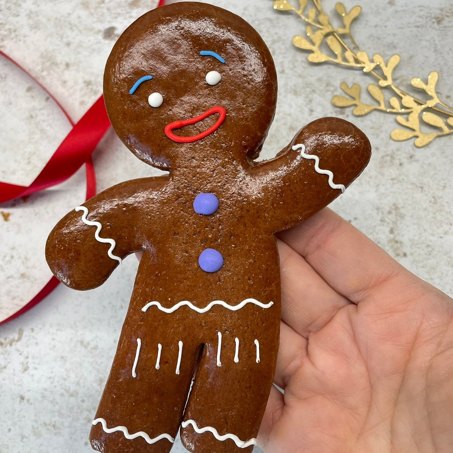 Large Gingerbread Man MilsTone Biscuits